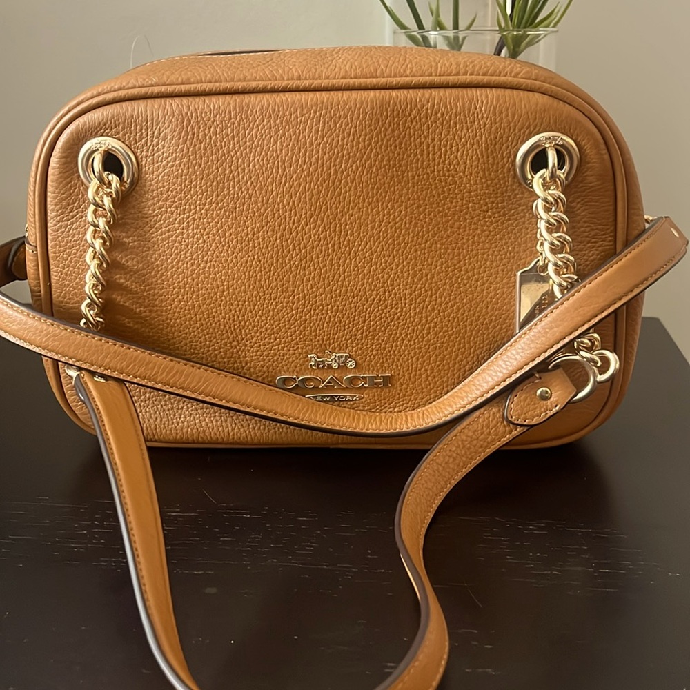 NWT:Coach Cammie Chain Shoulder Bag - Penny